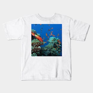 Red Sea Coral Reef Kids T-Shirt